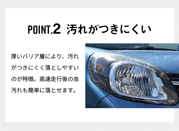 ピカピカレインヘッドライトコーティング[TOP-HEAD] | 消耗品 | 車ガラスコーティング剤のピカピカレイン